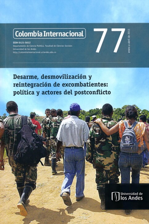 Revista Colombia Internacional 77 de la Universidad de los Andes