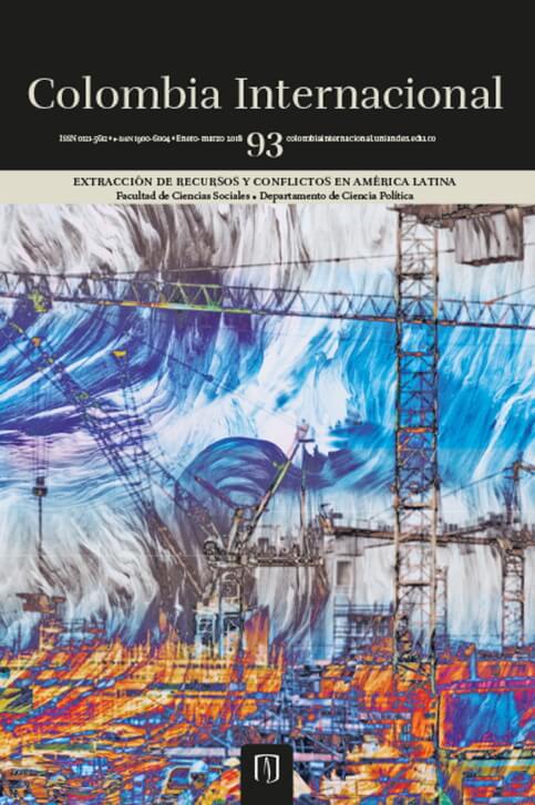 Revista Colombia Internacional 93 de la Universidad de los Andes