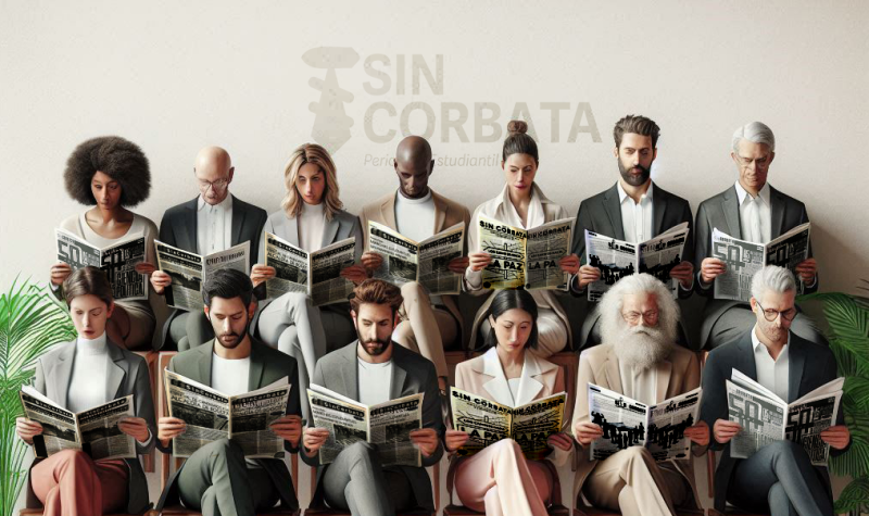 Sin Corbata, Ediciones, Periódico estudiantil, SinCorbata