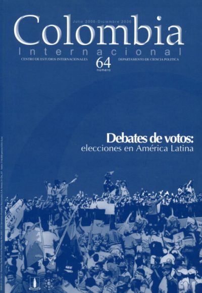 Revista Colombia Internacional 64 de la Universidad de los Andes