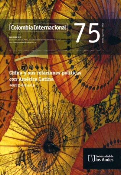 Revista Colombia Internacional 75 de la Universidad de los Andes