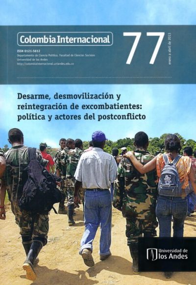 Revista Colombia Internacional 77 de la Universidad de los Andes