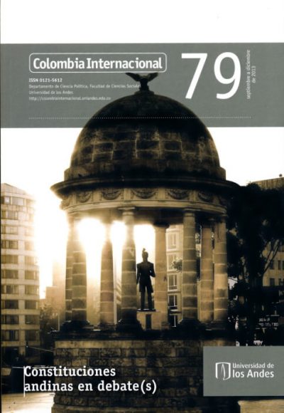 Revista Colombia Internacional 79 de la Universidad de los Andes