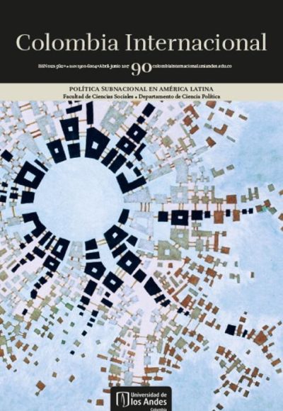 Revista Colombia Internacional 90 de la Universidad de los Andes