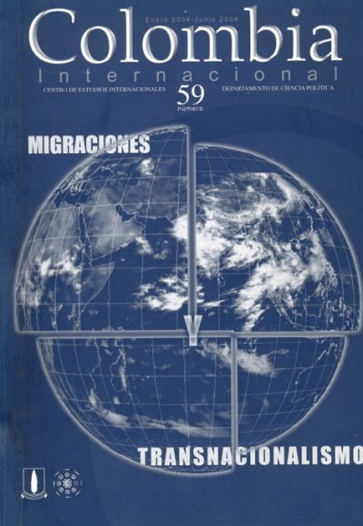 Revista Colombia Internacional 103 de la Universidad de los Andes