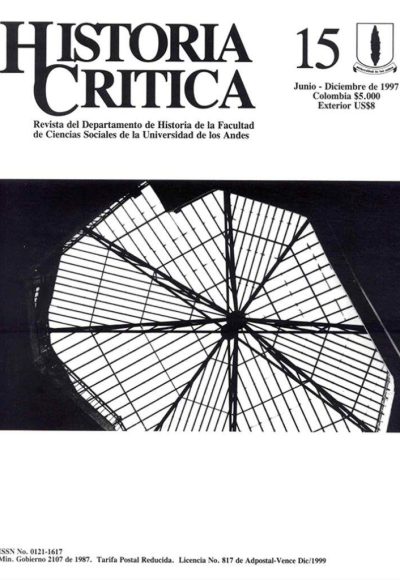 Histcrit.1997.issue 15.cover