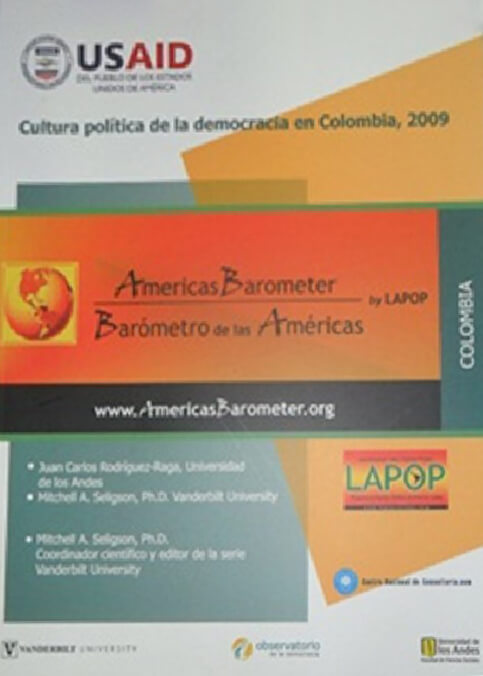 Publicación Cultura política de la democracia en Colombia, 2009