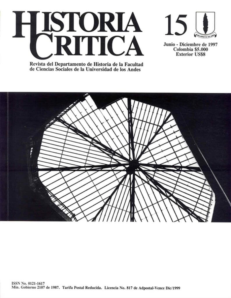 Histcrit.1997.issue 15.cover