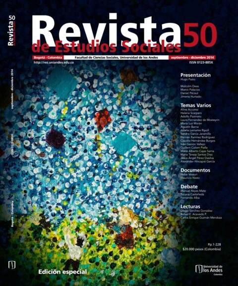 Revista de Estudios Sociales 50 de la Universidad de los Andes