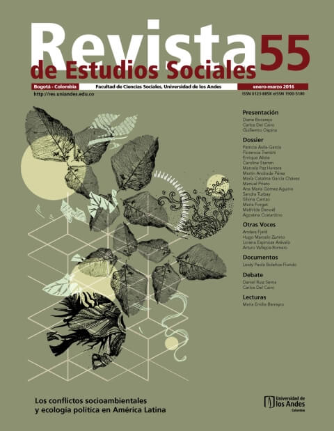Revista de Estudios Sociales 55 de la Universidad de los Andes