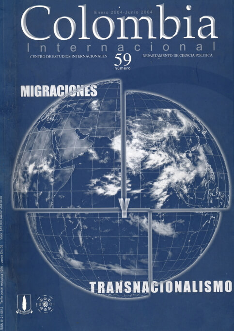 Revista Colombia Internacional 59 de la Universidad de los Andes