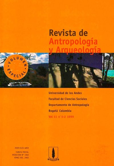 Revista de Antropología y Arqueología. Volumen 11