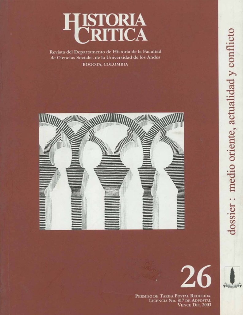 Histcrit.2003.issue 26.cover