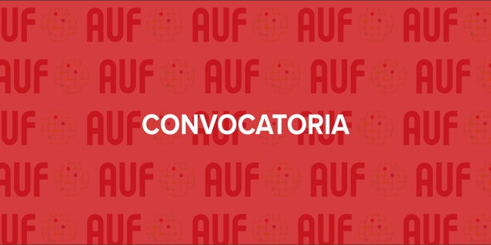 Convocatoria AUF 2021