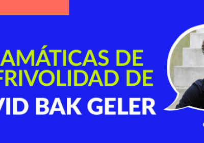 Gramáticas De La Frivolidad Banner