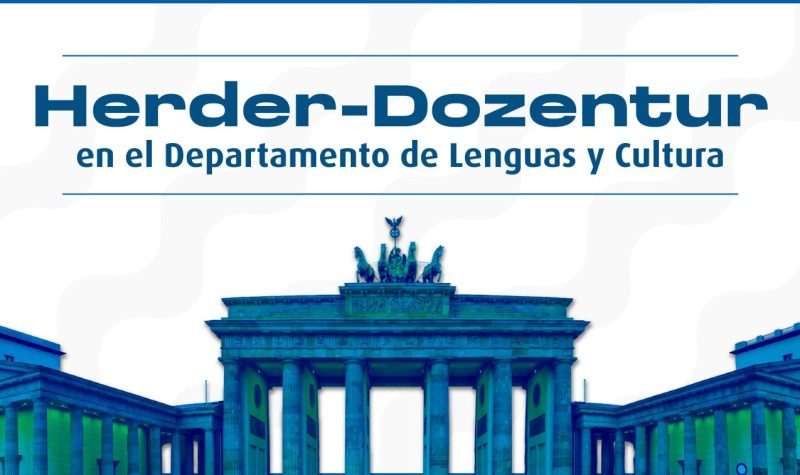 Herder Dozentur En Lenguas Y Cultura