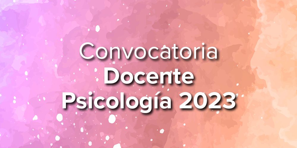 Banner Convocatoria Docente 2023