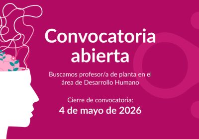 Convocatoria profesor/ra de planta psicología
