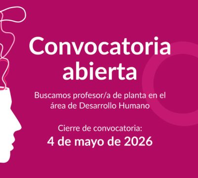 Convocatoria profesor/ra de planta psicología