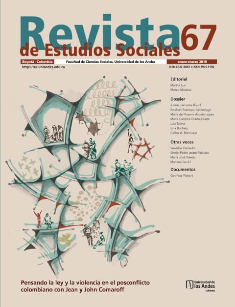 Revista de Estudios Sociales 67 de la Universidad de los Andes