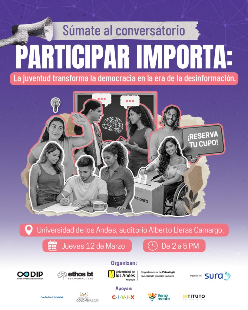 Participar importa: la juventud transforma la democracia en la era de la desinformación