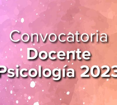 Banner Convocatoria Docente 2023