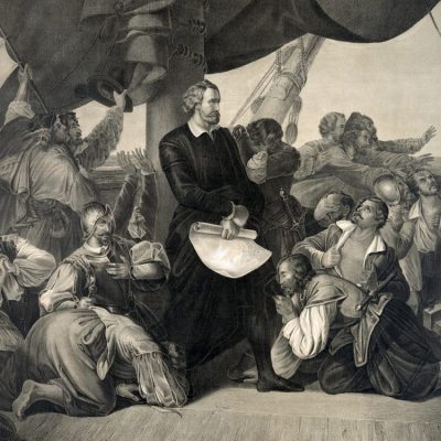 Cristóbal Colón descubriendo América