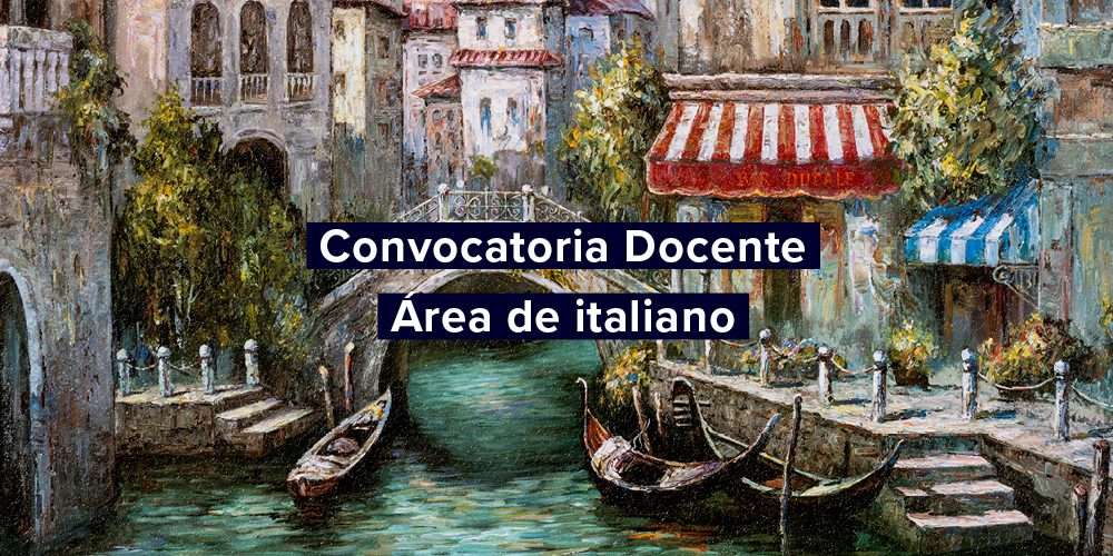 CO Convocatoria Docente Italiano