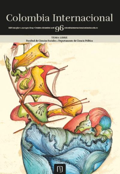 Revista Colombia Internacional 96 de la Universidad de los Andes