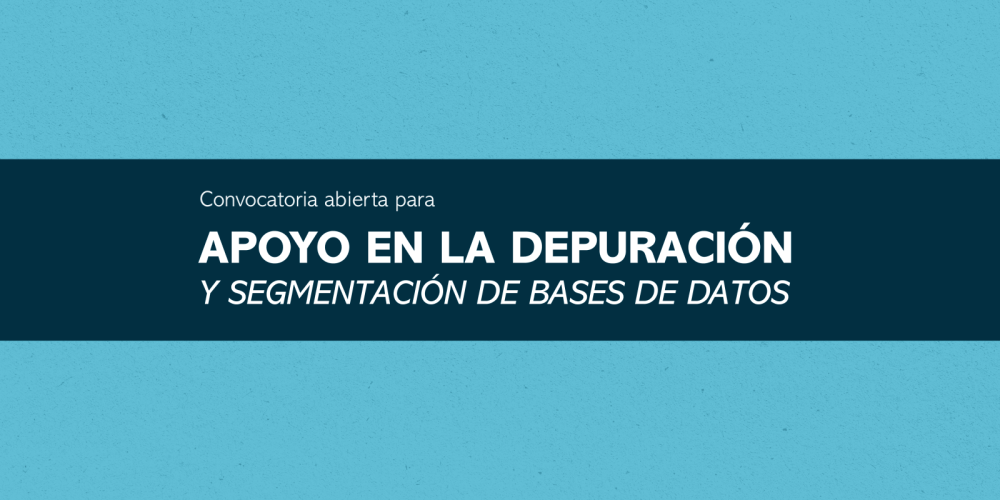 Convocatoria Depuración y segmentación Bases de Datos 4 (1)