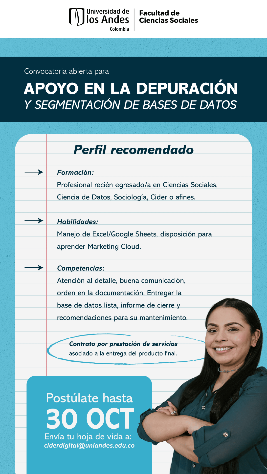 Convocatoria Depuración y segmentación Bases de Datos