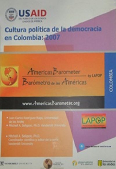 Cultura política de democracia en Colombia 2007