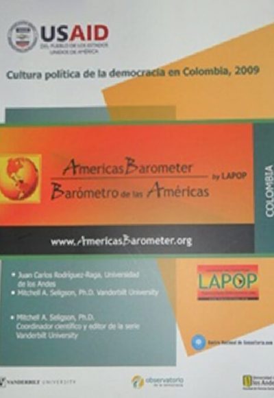 Publicación Cultura política de la democracia en Colombia, 2009