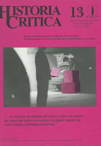 Histcrit.1996.issue 13.cover