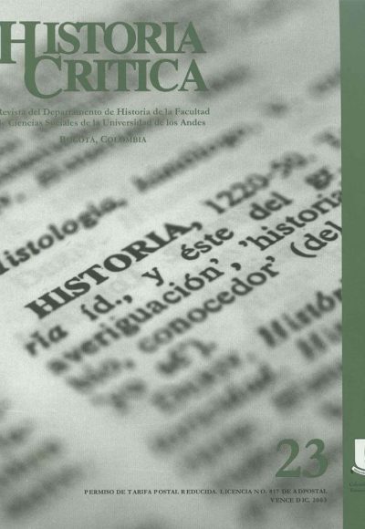 Histcrit.2002.issue 23.cover