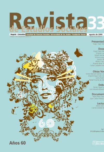 Revista de Estudios Sociales 33 de la Universidad de los Andes