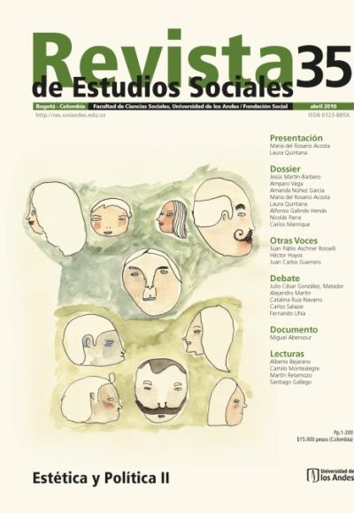 Revista de Estudios Sociales 35 de la Universidad de los Andes