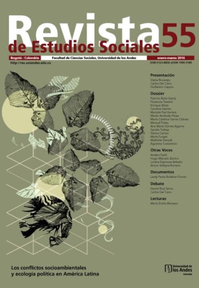 Revista de Estudios Sociales 55 de la Universidad de los Andes