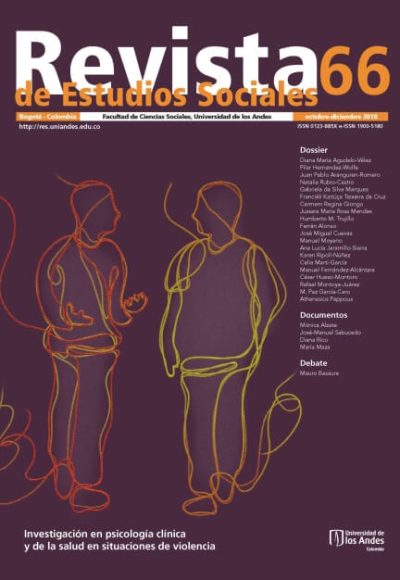 Revista de Estudios Sociales 66 de la Universidad de los Andes