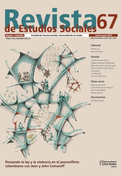 Revista de Estudios Sociales 67 de la Universidad de los Andes