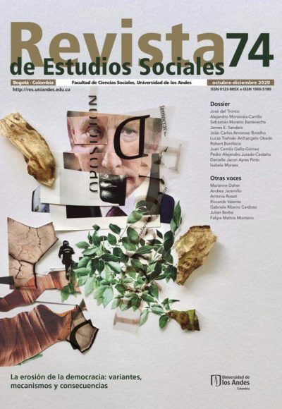Revista de Estudios Sociales 74 de la Universidad de los Andes